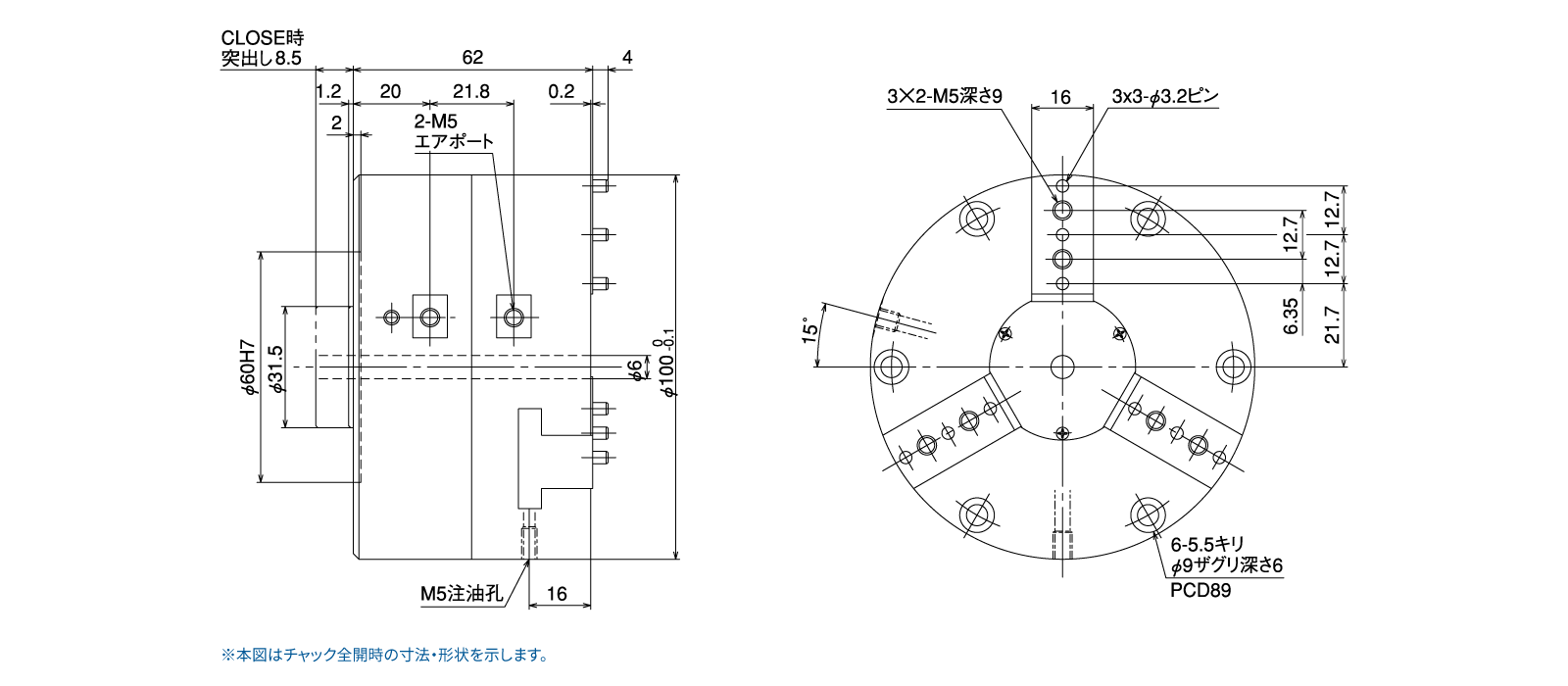 NPC-4FSS-33 尺寸